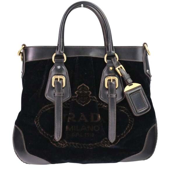 Prada Handbags - PRADA Brown Leather Shoulder Bag